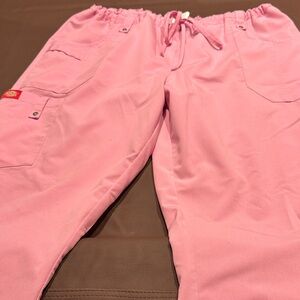 Women’s Dickies pink scrub pants - color more like pic #2